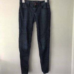 American Eagle Dark Wash Jeggings Size 00 Regular